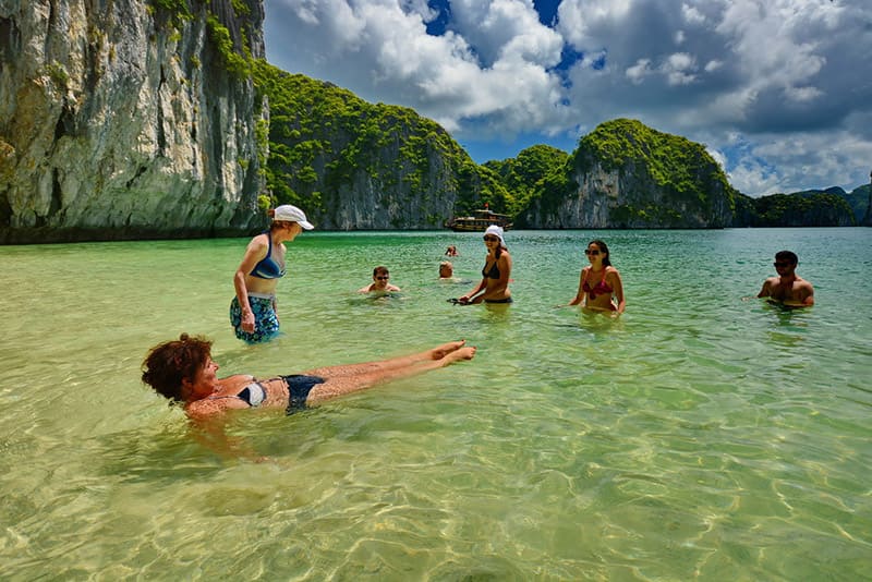 baie de lan ha vietnam, voyage à cat ba