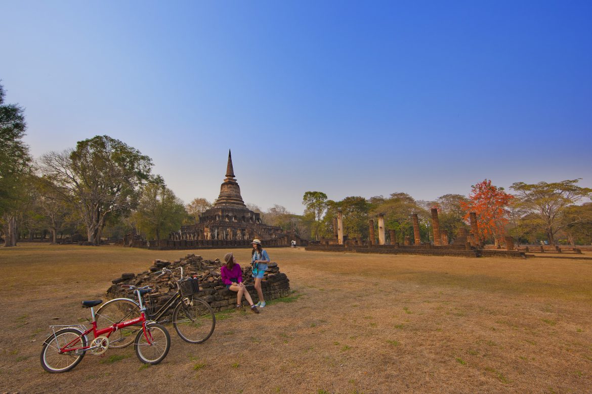 Cyclisme à Sukhothai, Thaïlande, excursions écologiques
