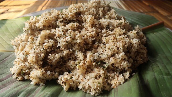 Riz gluant aux œufs de fourmi, cao bang
