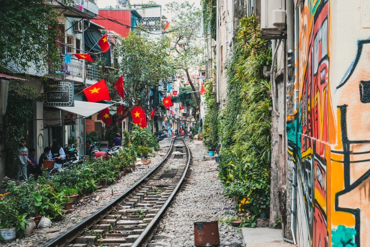 La rue du train de Hanoï - Difficile à trouver, mais ça vaut vraiment le coup !, lieux à visiter à Hanoï