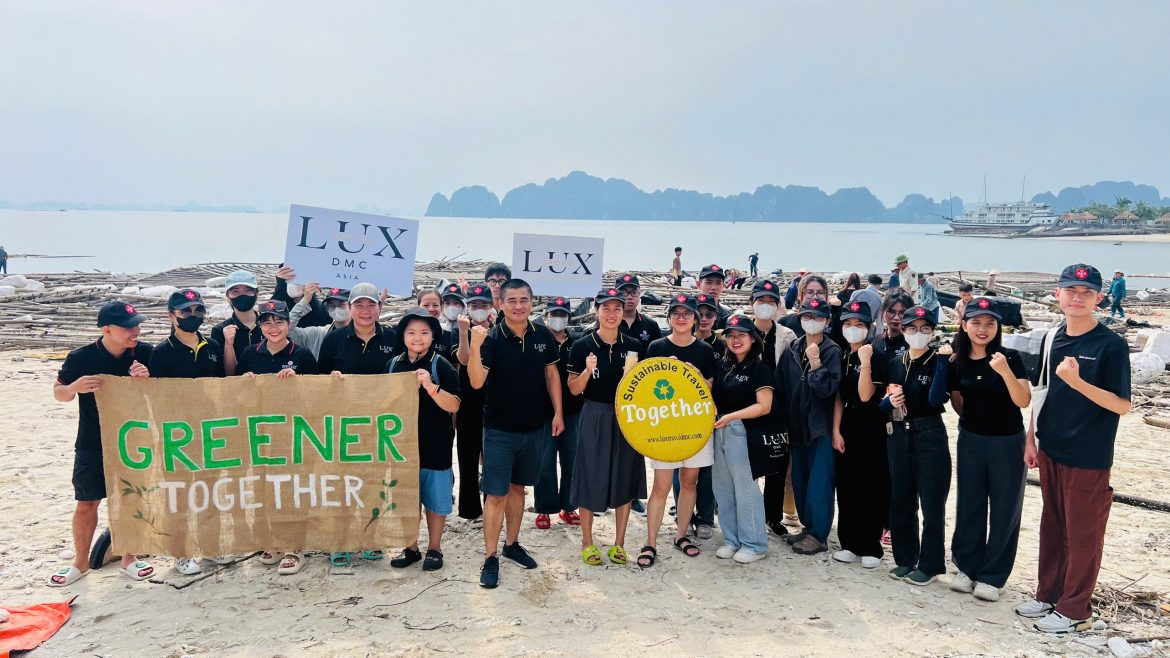 LuxGroup a lancé « Ensemble pour un avenir plus vert, pour une baie d'Ha Long propre »