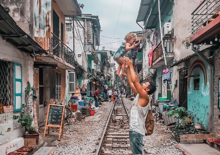 La rue du train à Hanoï : difficile à trouver, mais elle vaut vraiment le détour ! Meilleure période pour visiter Hanoï, Vietnam