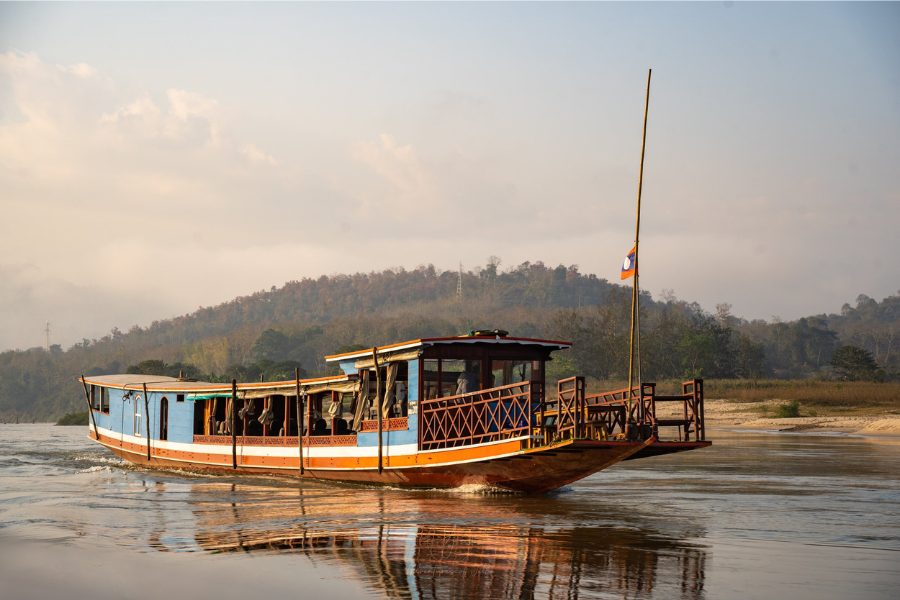 Spectacle sur le Mékong à faible émission de carbone, le Mékong, lieux à visiter au Laos