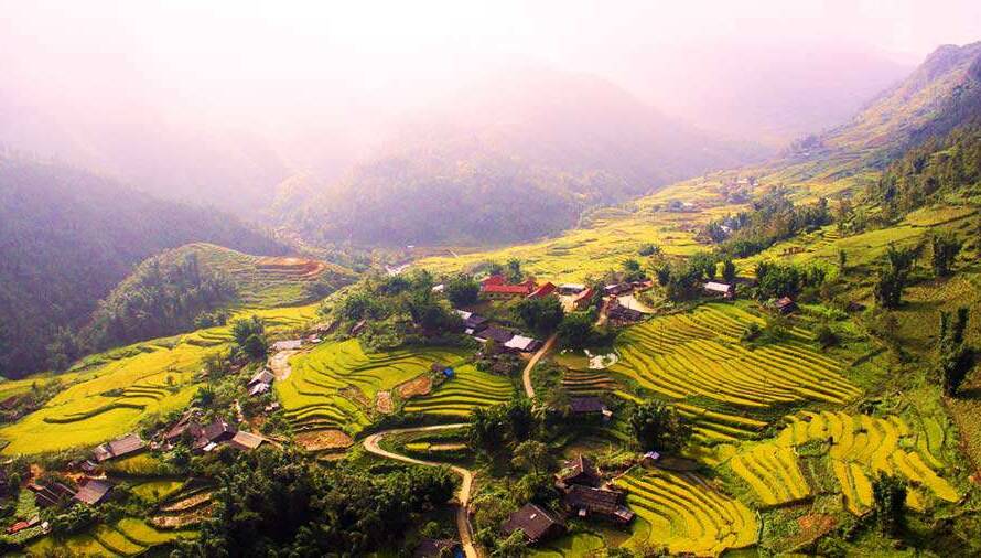 Rizières en terrasses dans la vallée de Muong Hoa, Sapa, Vietnam, Voyage au Vietnam de 2 semaines